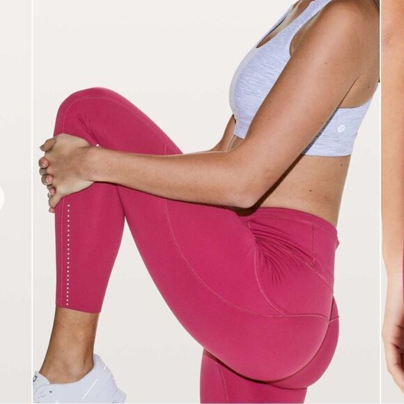 Lululemon Fast & Free 7/8 Tight II *Nulux 25"
Violet Red - Picture 4 of 11